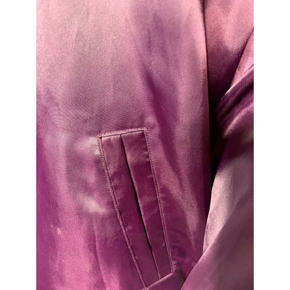 Victoria's Secret Pink Women S Satin Bomber Jacket - Picture 8 of 8